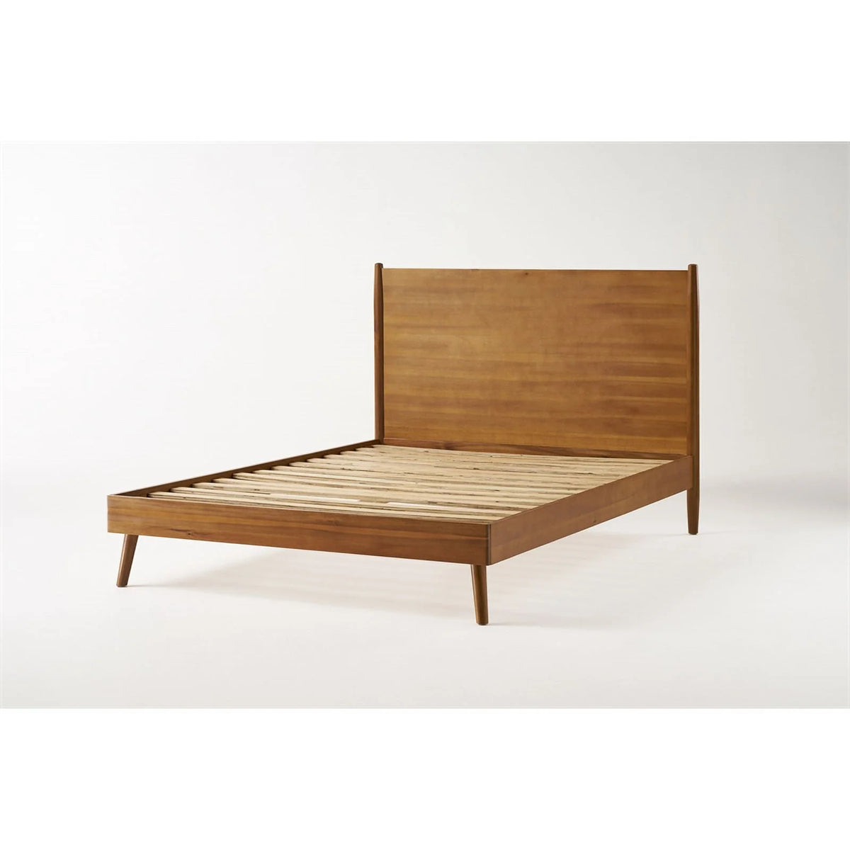 King Acacia Wood Bed B1150