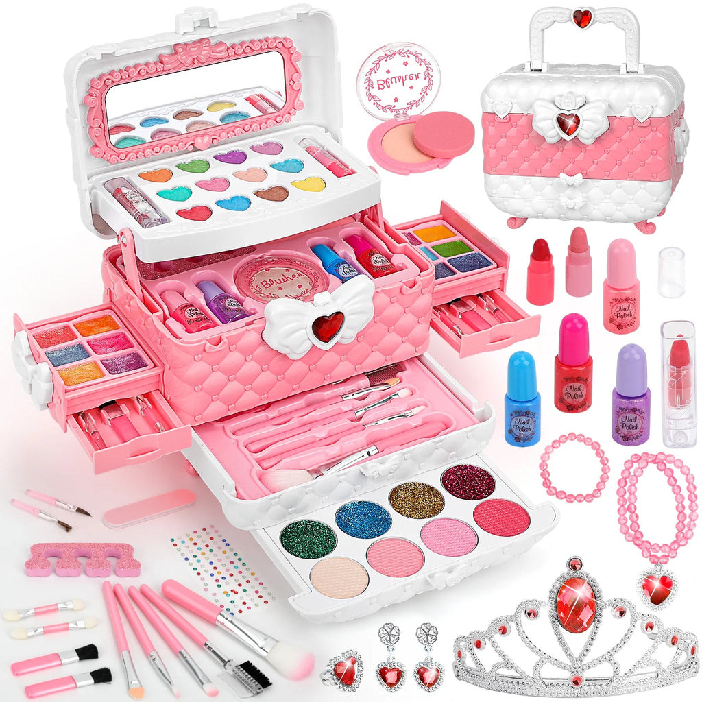 Washable Kids Makeup Set 60 Pcs H89387