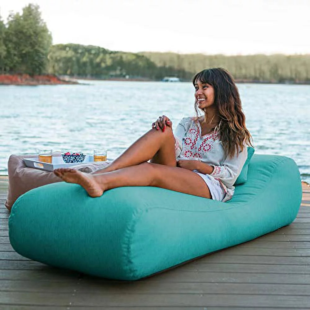 Aruba Outdoor Bean Bag Sun Lounger V316873