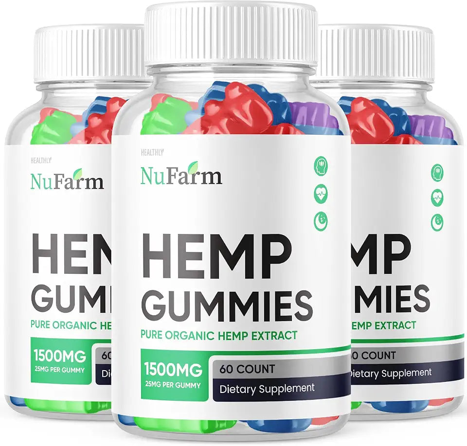 Hemp Gummies 25mg 180 Gummies N390