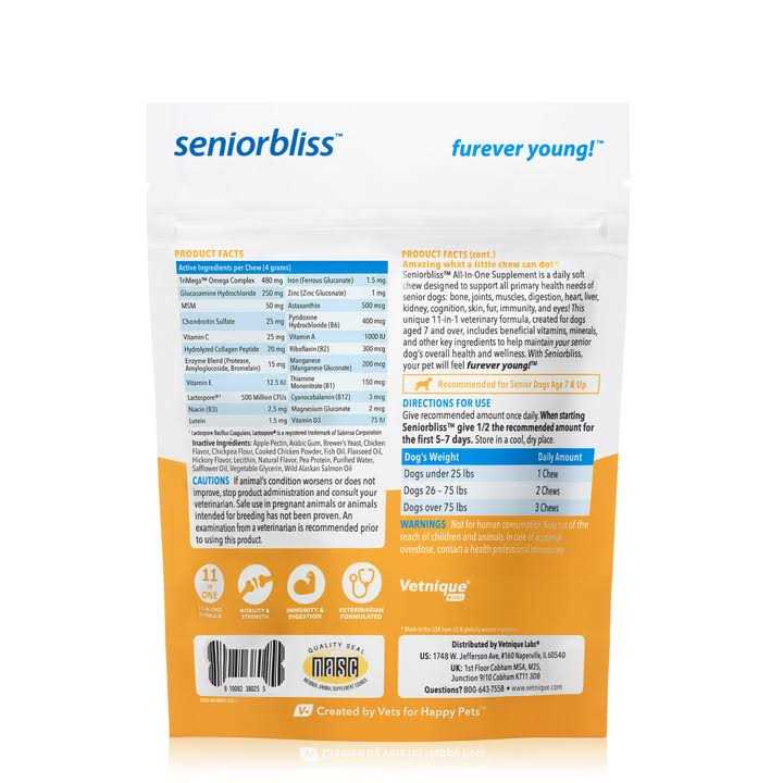 Senior Dogs Supplement M5022
