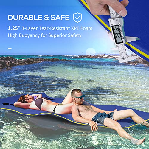 10' x 5' 3-Layer Foam Floating Mat G365390
