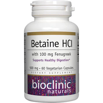 Betaine HCL with Fenugreek 60 Vegcaps P921