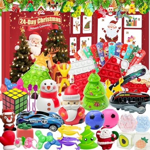 Fidget Advent Calendar 2025 with 24 Days of Surprises D493485