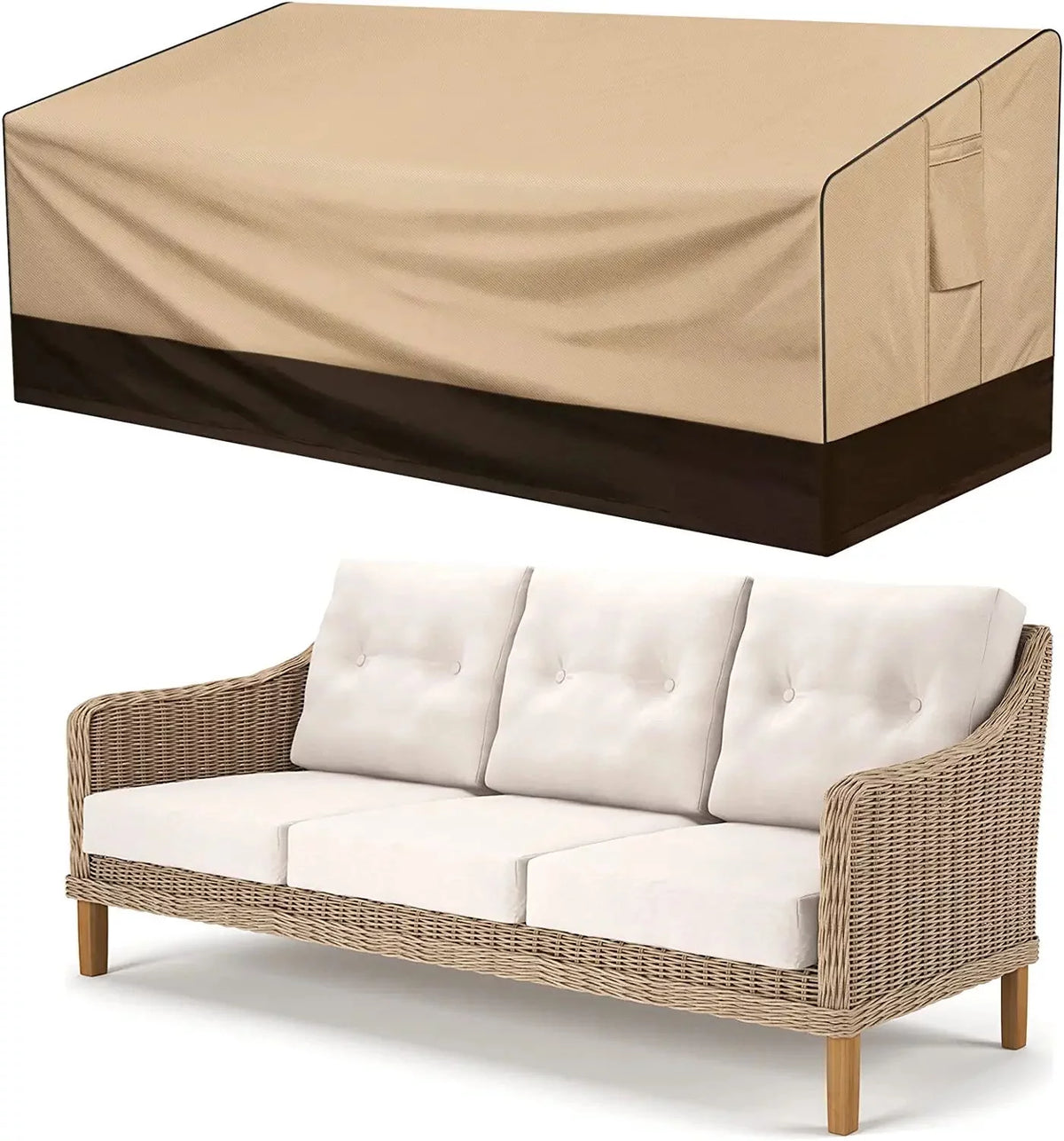 Waterproof 600D Heavy Duty Patio Furniture Cover O6978