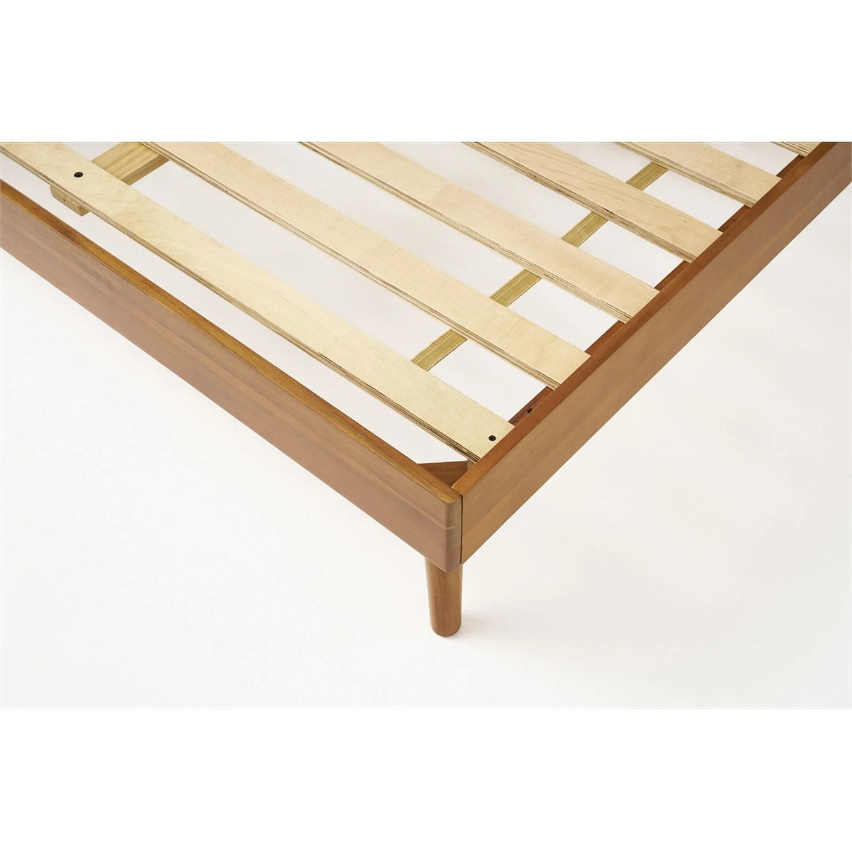 King Acacia Wood Bed B1150