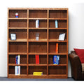 Dry Oak Finish Wall Storage Unit Bookcase E536216