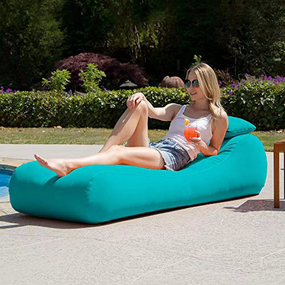 Aruba Outdoor Bean Bag Sun Lounger V316873