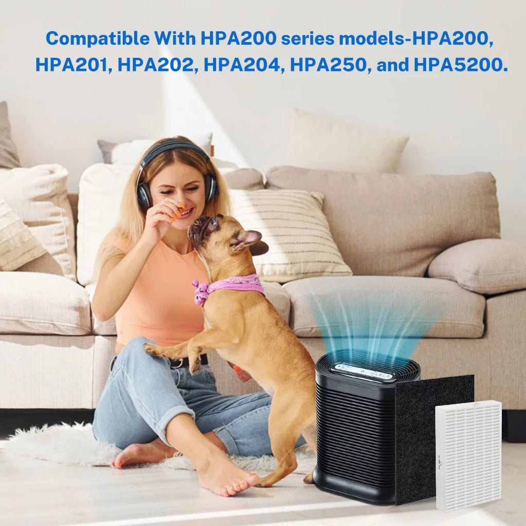 HEPA Replacement Filter R with 4 Carbon Pre-Filters J452