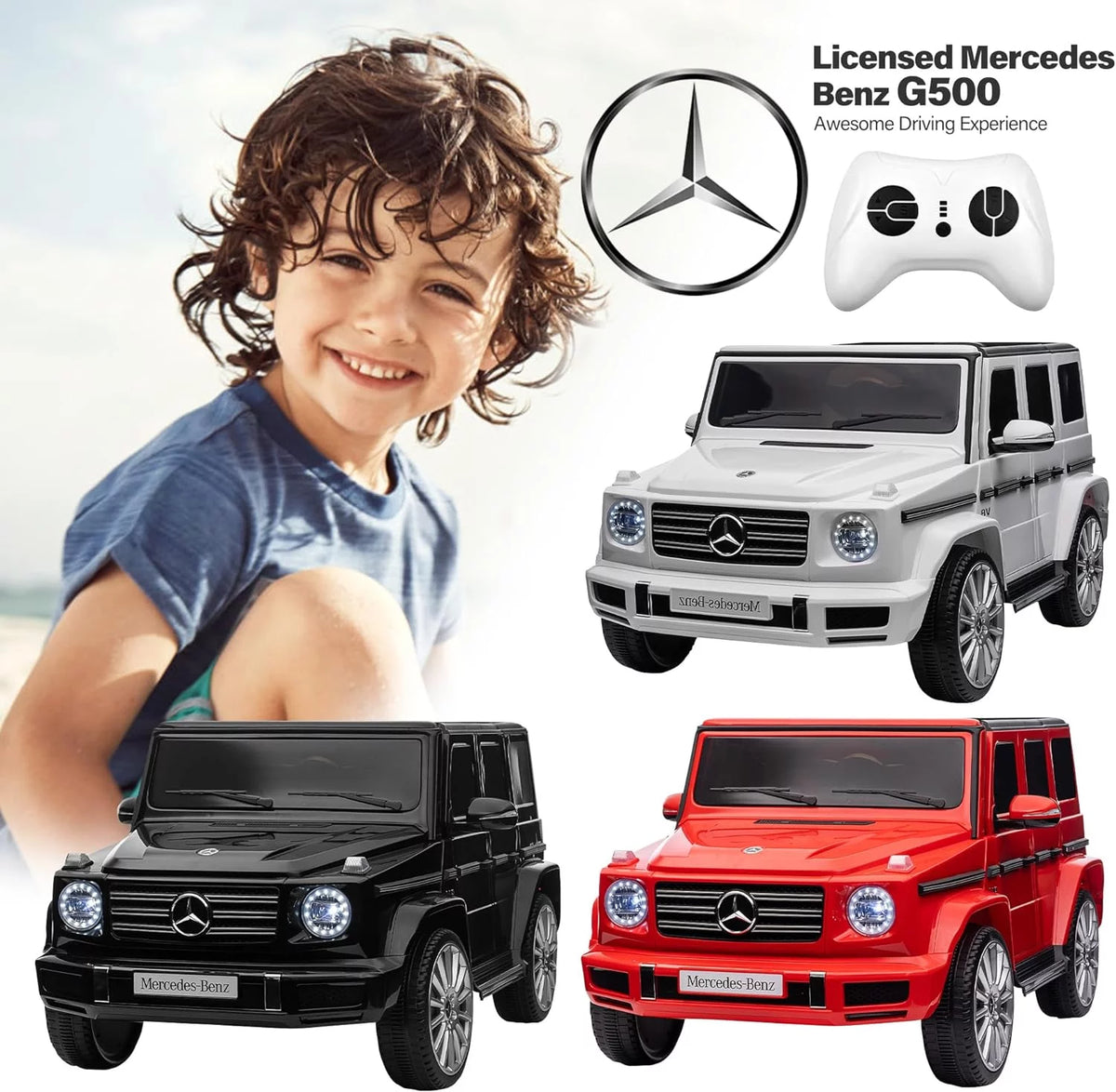 24v Battery Powered Toy Electric Car with Remote, Black G2920