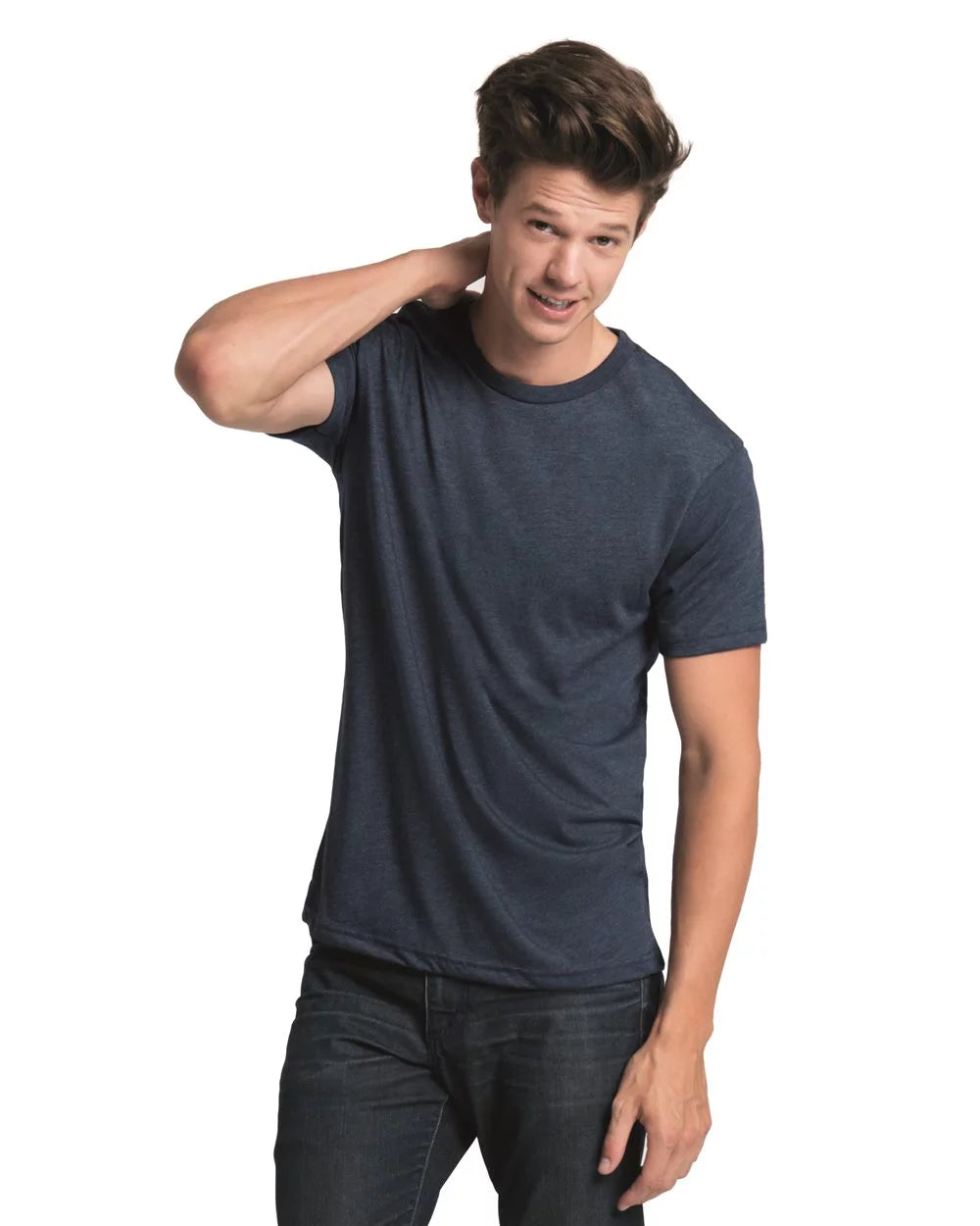 Black Tri Blend Tee N428254