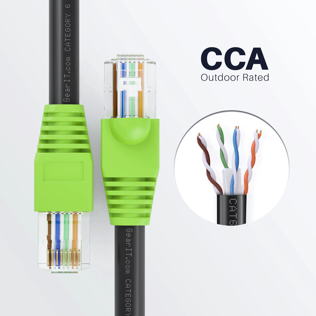 Cat6 Outdoor Ethernet Cable 75 Feet U1354