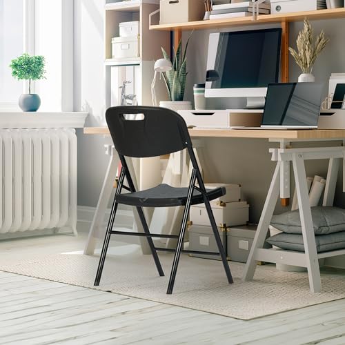 10 Pack 800 LBS White Folding Chairs P724