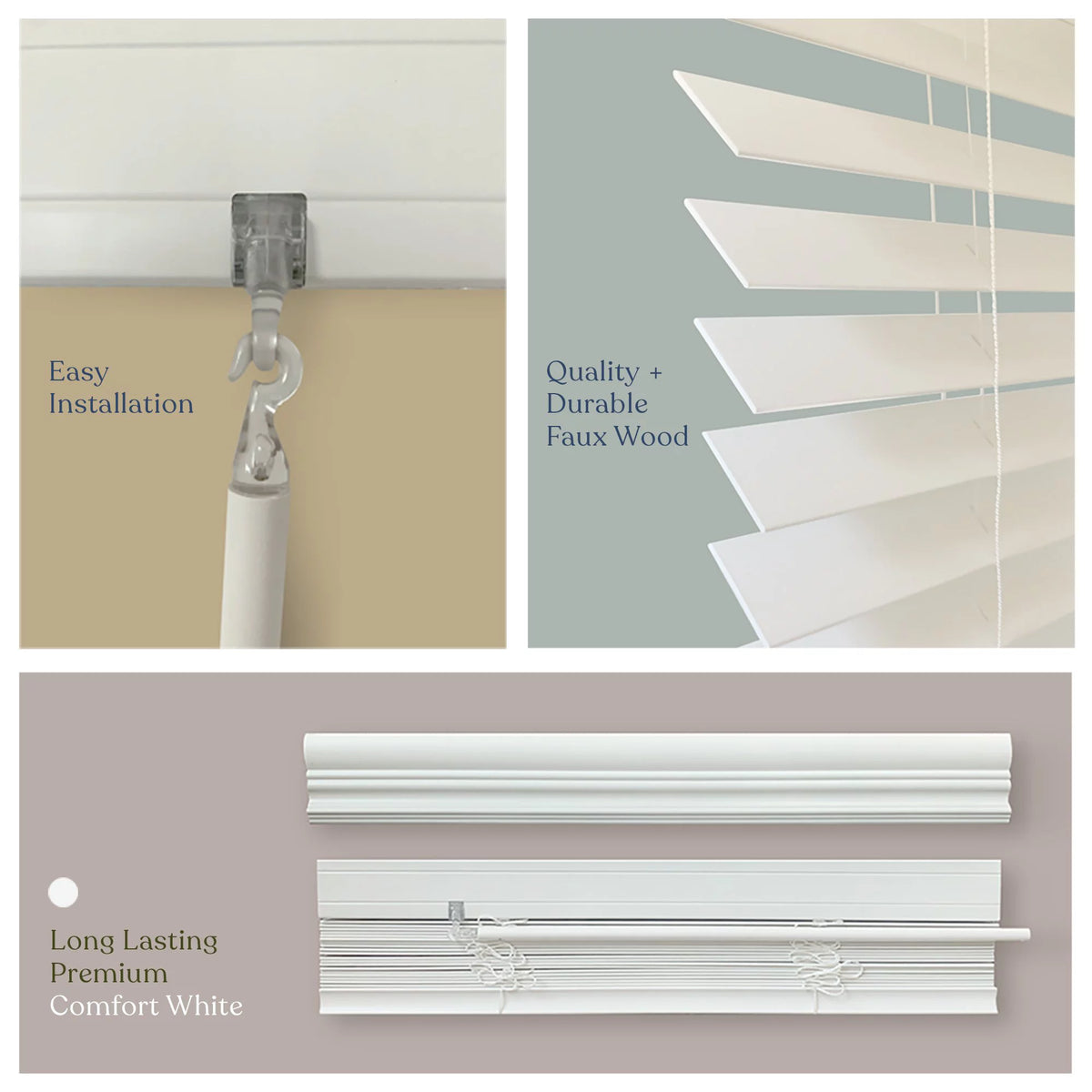 Faux Wood Blinds 29 x 96 U9991