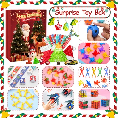 Fidget Advent Calendar 2025 with 24 Days of Surprises D493485