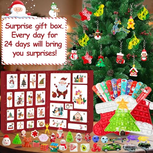 Fidget Advent Calendar 2025 with 24 Days of Surprises D493485