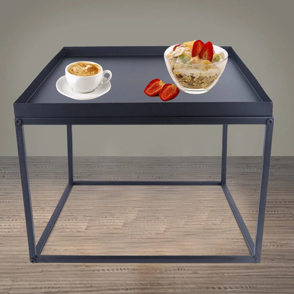 24" Square Metal Coffee Table M9825