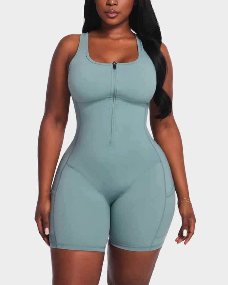 Sauna Workout Romper E473