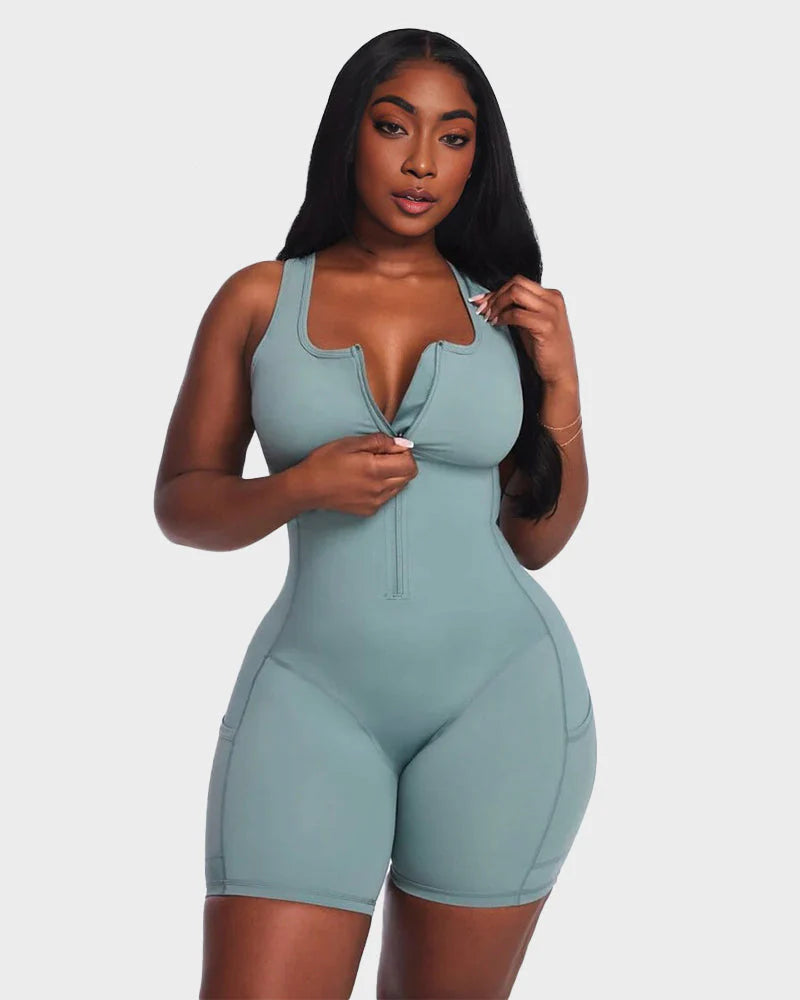 Sauna Workout Romper E473