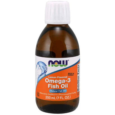 Omega-3 Fish Oil Liquid Lemon flavor 7oz I931632
