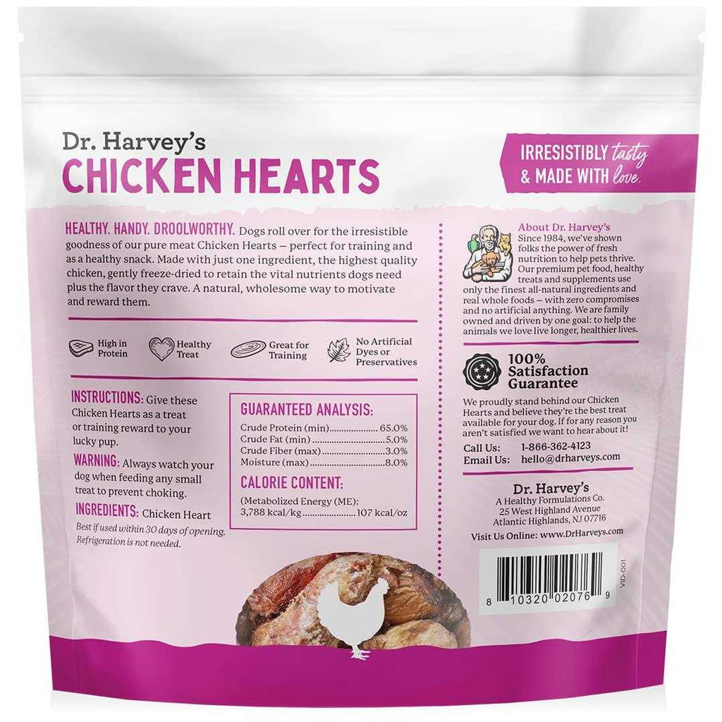 Freeze Dried Chicken Hearts Dog Treats Y88877
