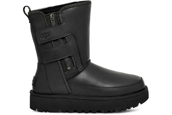 UGG Classic Short Moto Boot - Black (Women's)