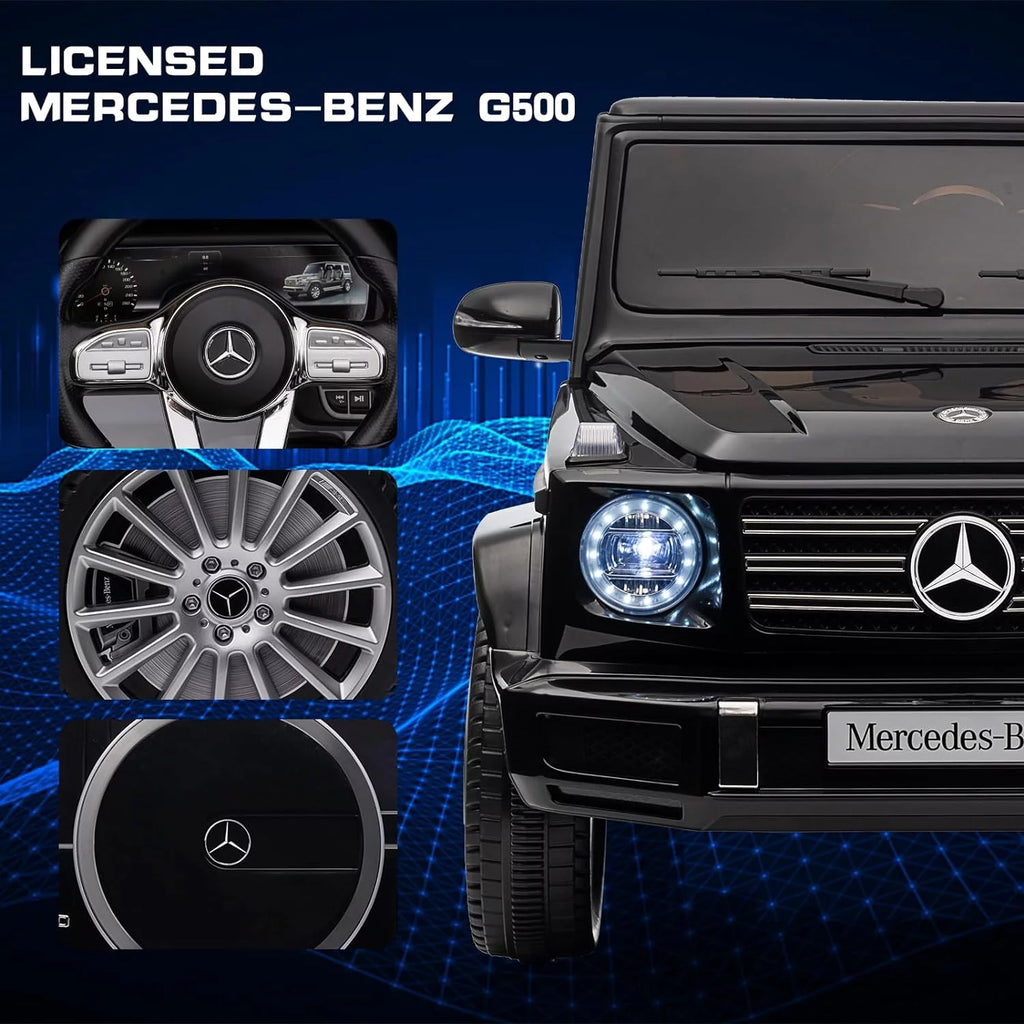 24v Battery Powered Toy Electric Car with Remote, Black G2920
