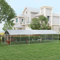 Large Outdoor Dog Kennel with Waterproof UV Resistant Roof N945010