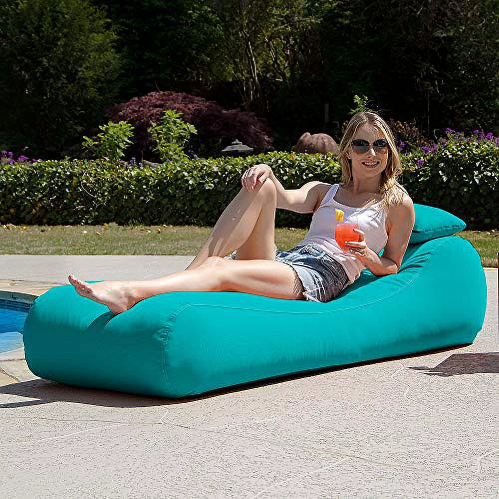 Aruba Outdoor Bean Bag Sun Lounger V316873