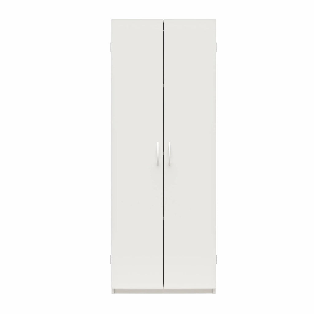 White 2 Door Storage Cabinet W225