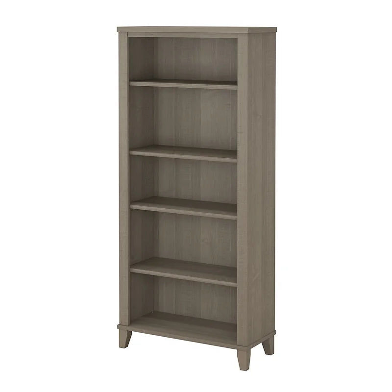 5 Shelf Bookcase in Ash Gray W575252