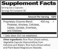 180 Capsules Dietary Enzyme Nutritional Supplement G2985
