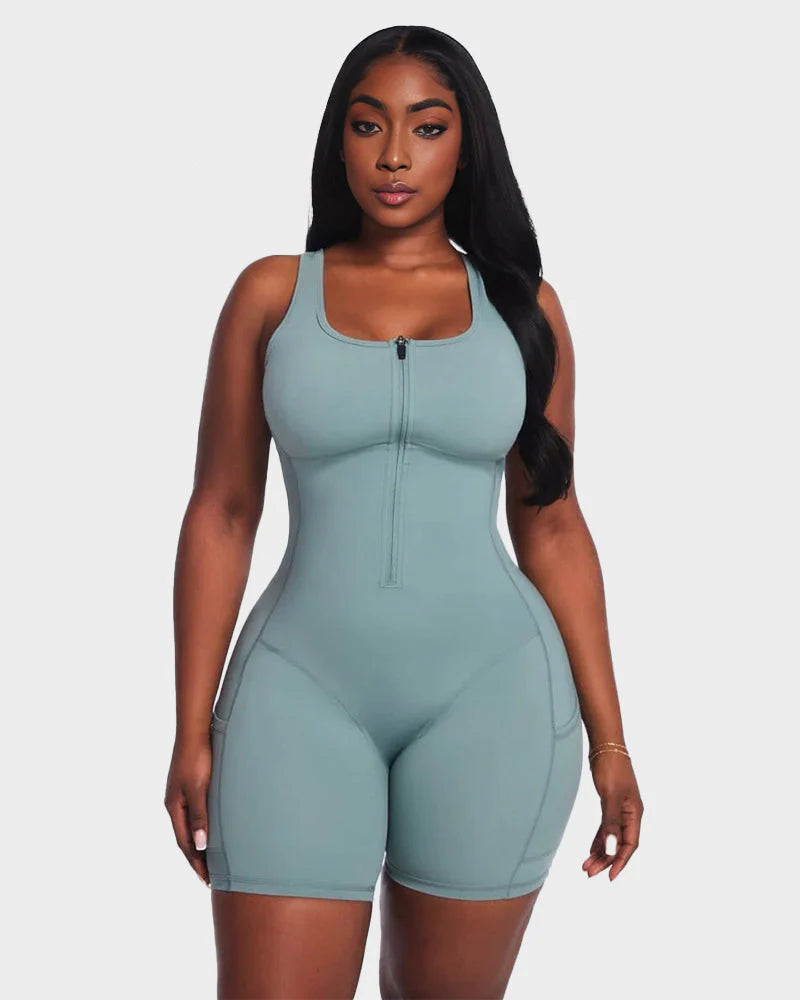 Sauna Workout Romper E473