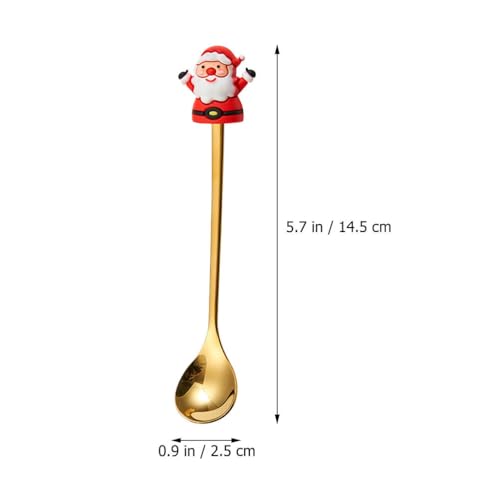 Stainless Steel Christmas Spoon Set 6 Pack A7652