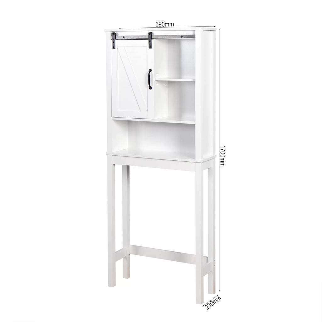 Over-The-Toilet Storage Cabinet with Adjustable Shelves H184