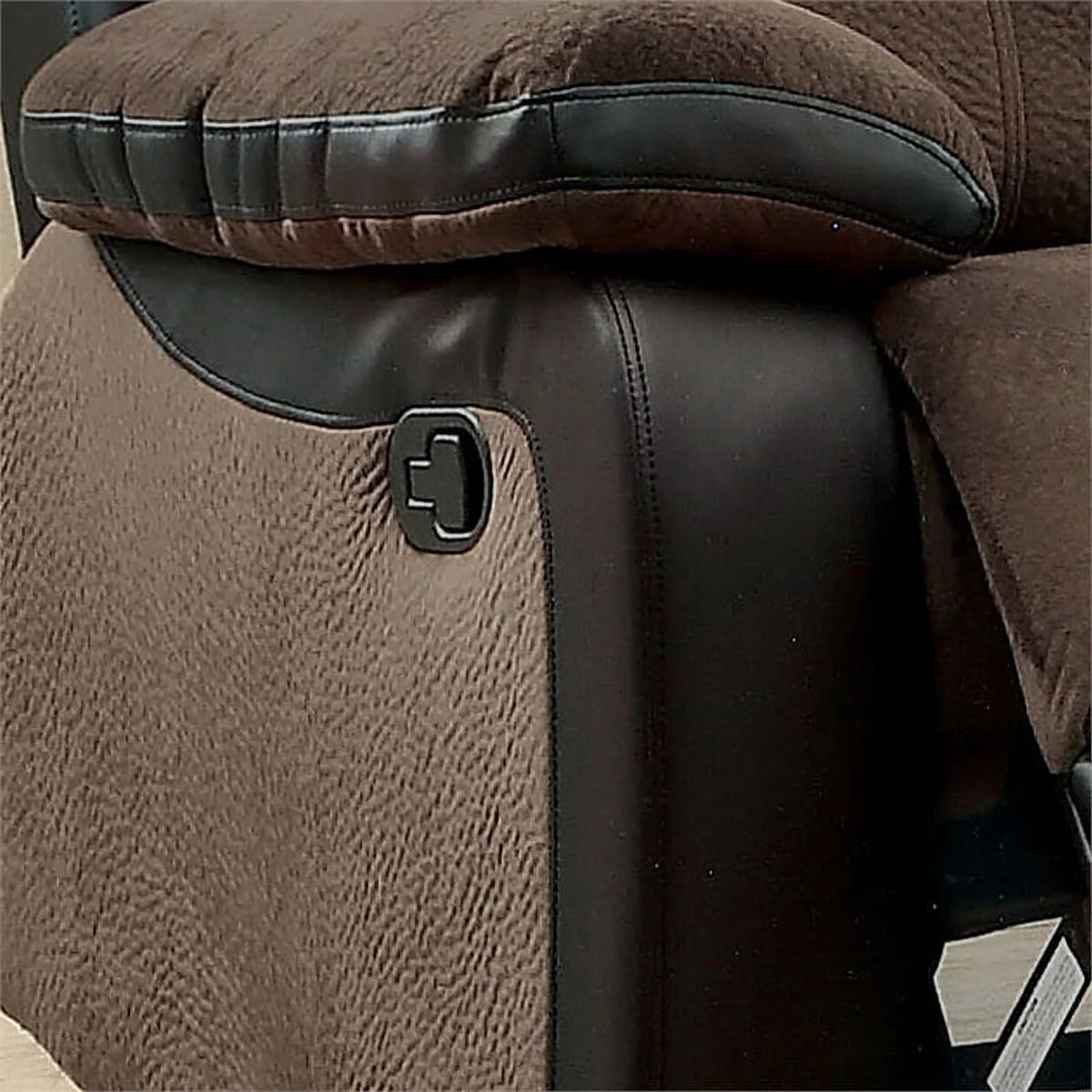 Faux Leather Reclining Sofa X719