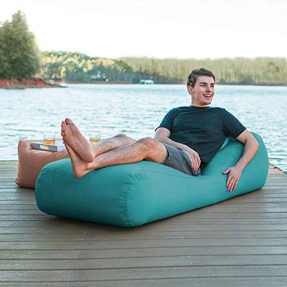 Aruba Outdoor Bean Bag Sun Lounger V316873