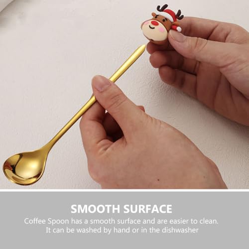 Stainless Steel Christmas Spoon Set 6 Pack A7652