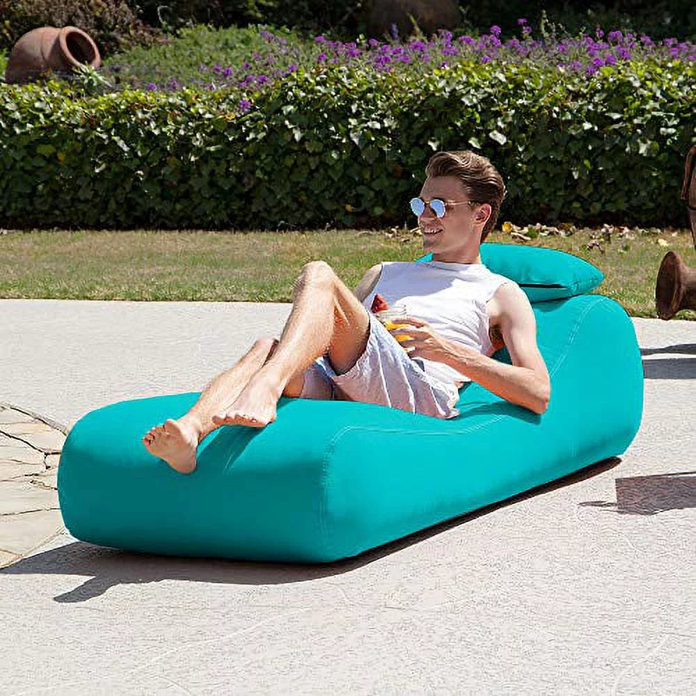 Aruba Outdoor Bean Bag Sun Lounger V316873