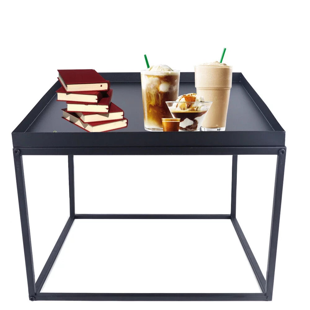 24" Square Metal Coffee Table M9825