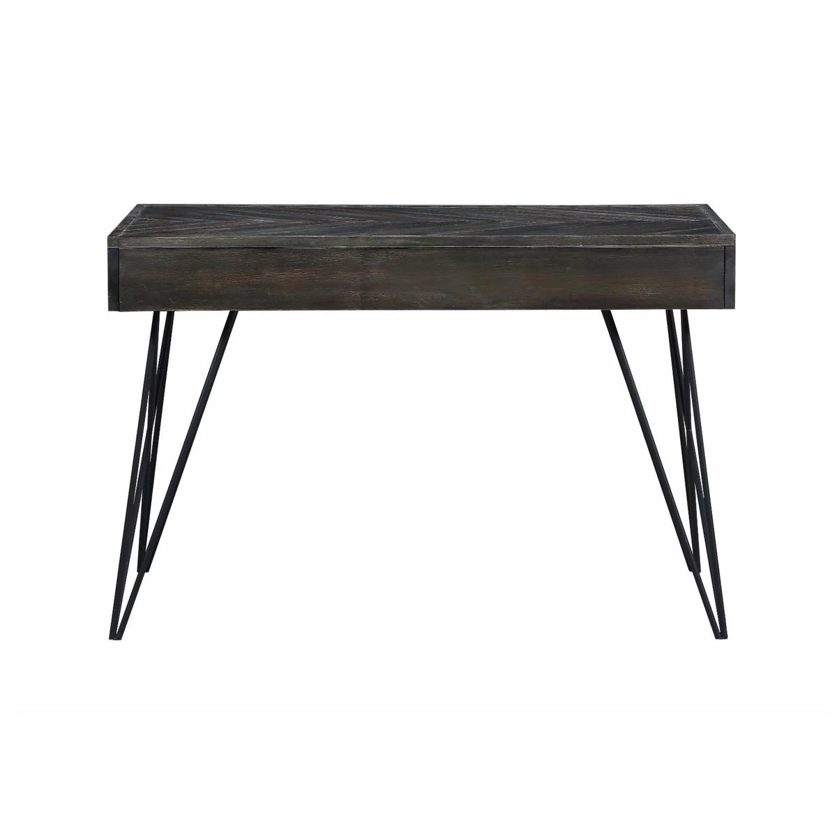 White Wood 2 Drawer Writing Desk V15135