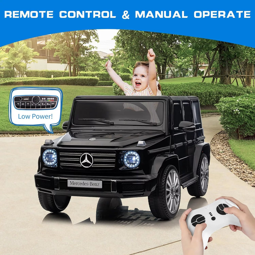 24v Battery Powered Toy Electric Car with Remote, Black G2920