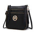 Faux Leather Expandable Crossbody Bag E266