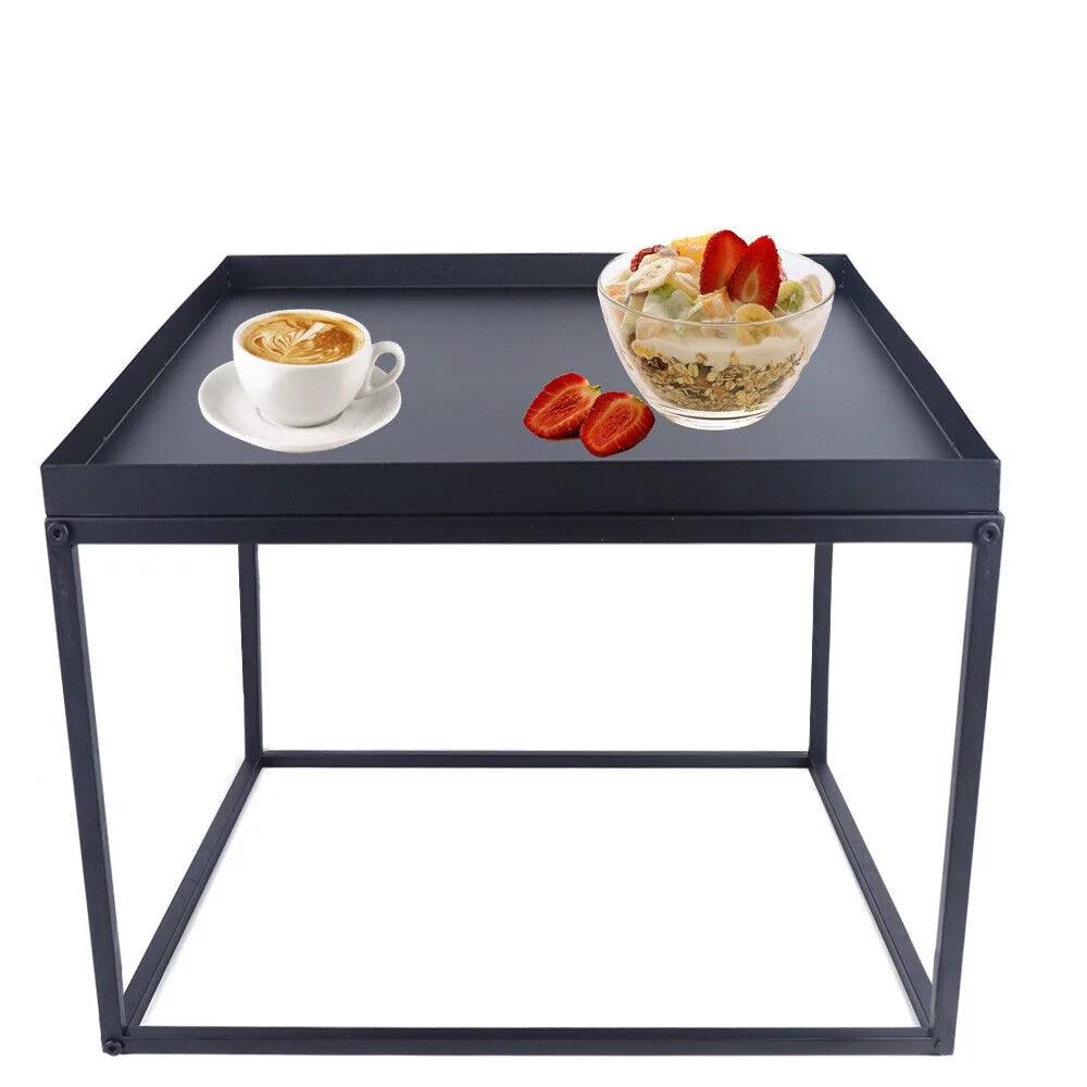 24" Square Metal Coffee Table M9825