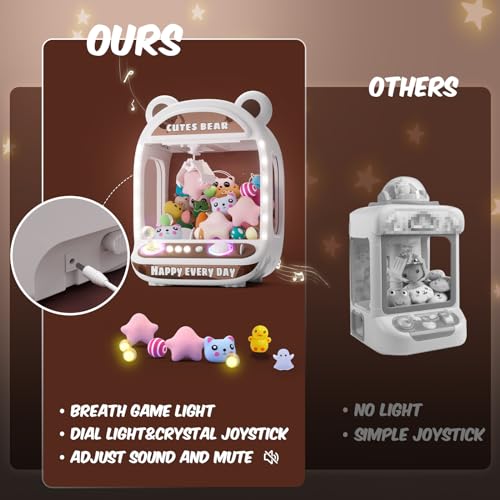 Claw Machines for Kids, Mini Vending Machines with Candy Dispenser L261239